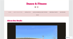 Desktop Screenshot of danceandfitnessfactory.com